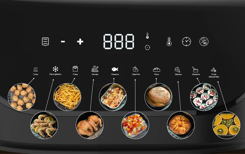 Friteuse sans huile, Crousty Light 7