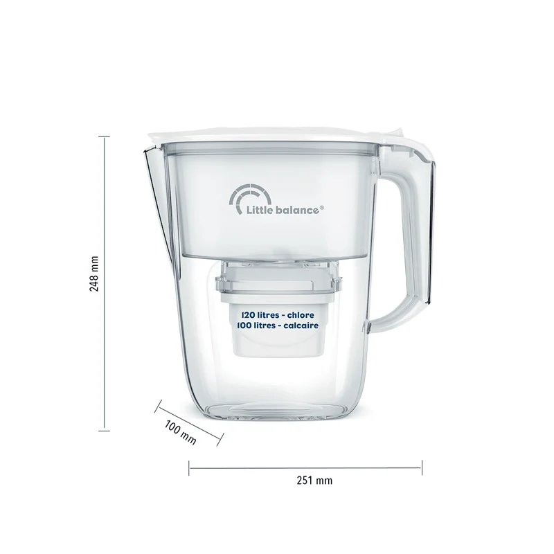 Carafe filtrante, Claire