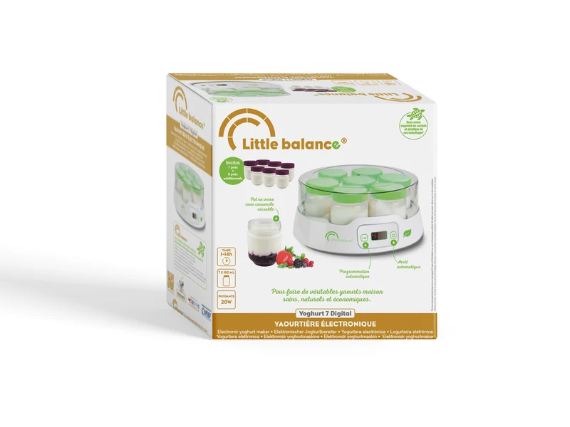 Yaourtière, Yogurt Digital & 13 pots
