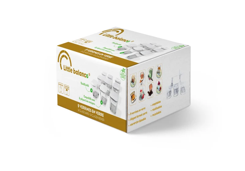Kit 9 verrines pour Dessertière & Yaourtière Little Desserts