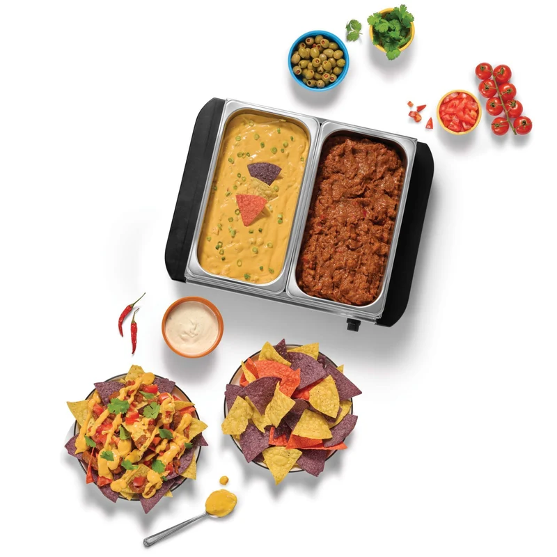 Réchaud de buffet à 2 compartiments 2,4 L - Starfrit