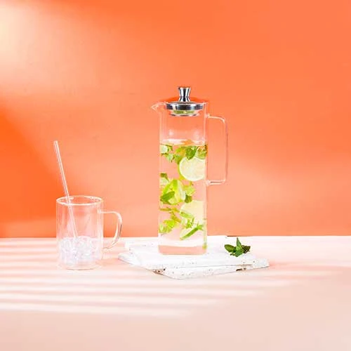Théière Long Island avec cuillère de mélange offerte - CRISTEL