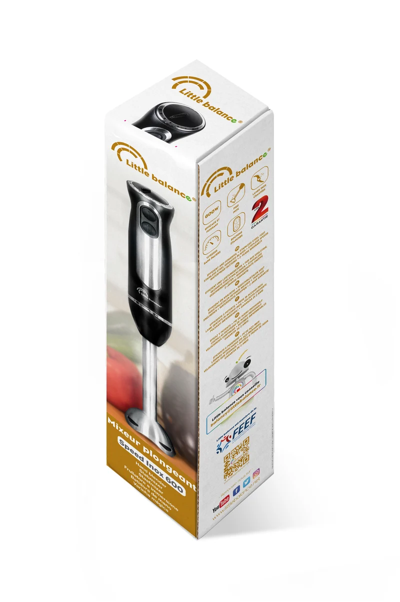 Mixeur plongeant, Speed Inox 600