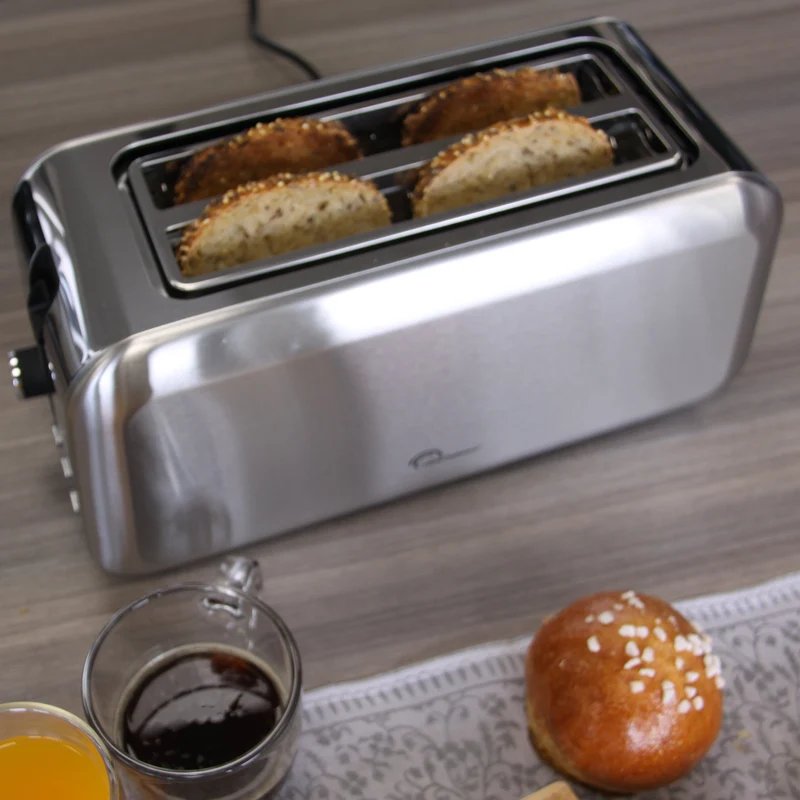 Grille pain, Dual Inox