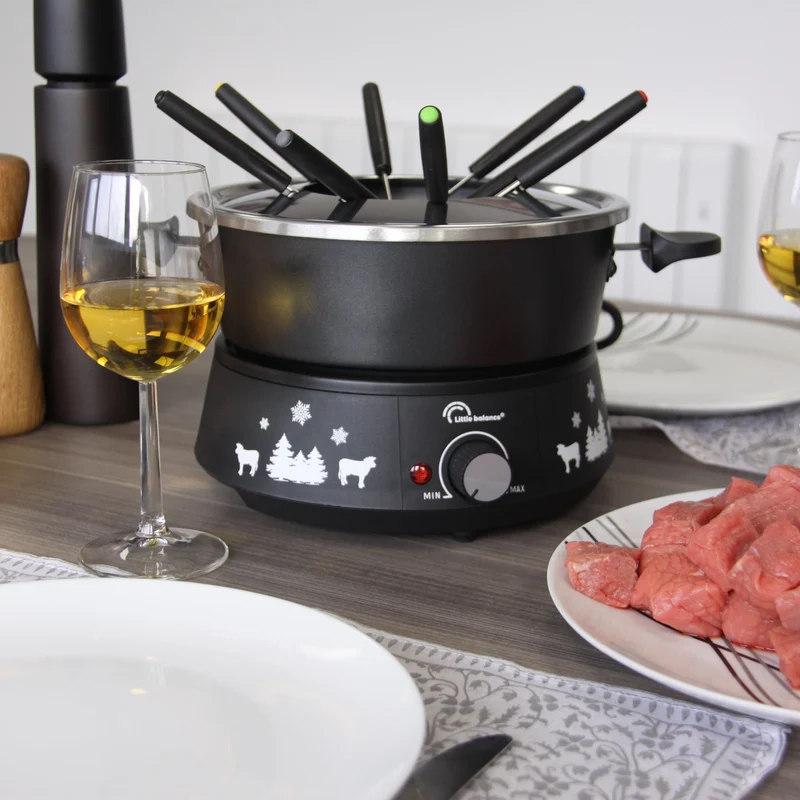Appareil à Fondue, Black Fondue 8 Meuuuh