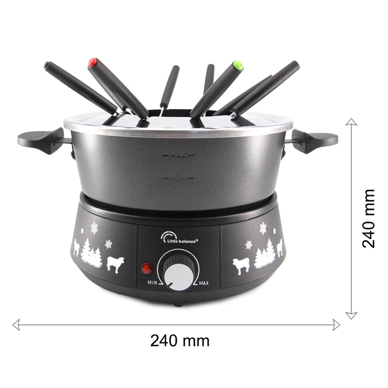 Appareil à Fondue, Black Fondue 8 Meuuuh