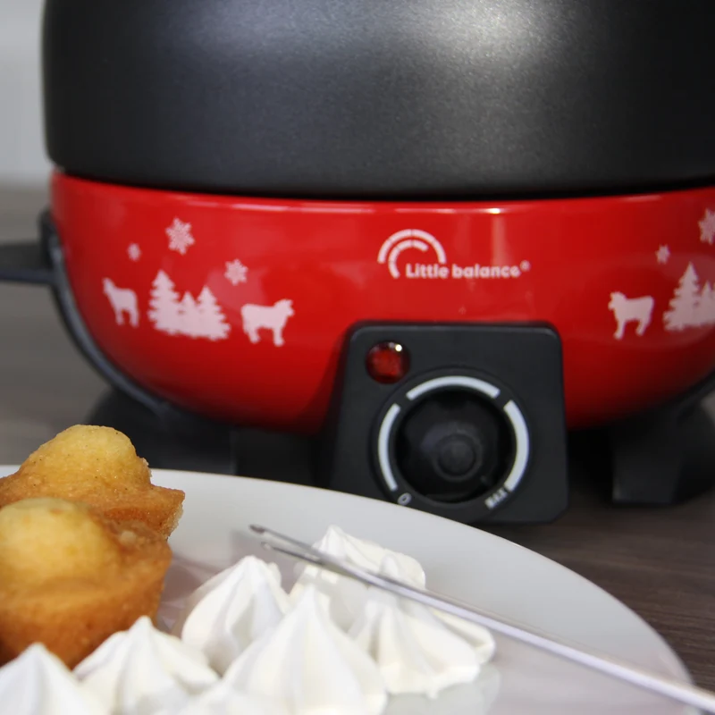 Appareil à Fondue, Happy Fondue 8 Meuuuh, Rouge