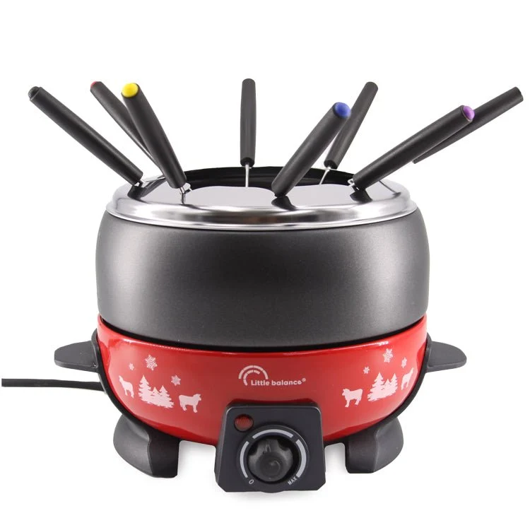 Appareil à Fondue, Happy Fondue 8 Meuuuh, Rouge