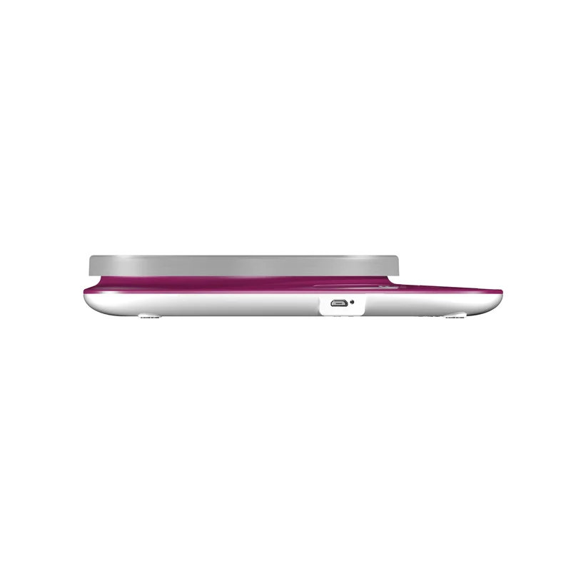 Balance de cuisine Pro Inox 5.1 Ultraprécision Prune, Sans pile USB