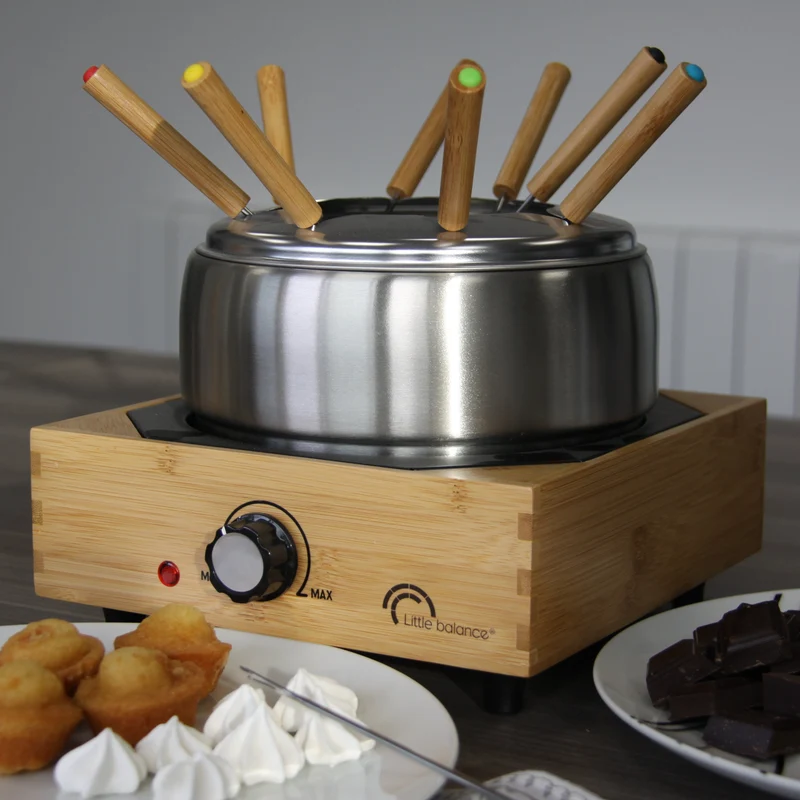 Appareil à Fondue, Wood 8, Bois