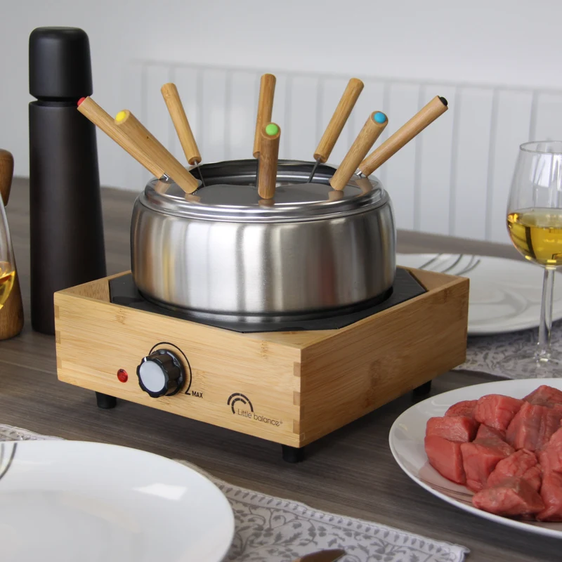 Appareil à Fondue, Wood 8, Bois