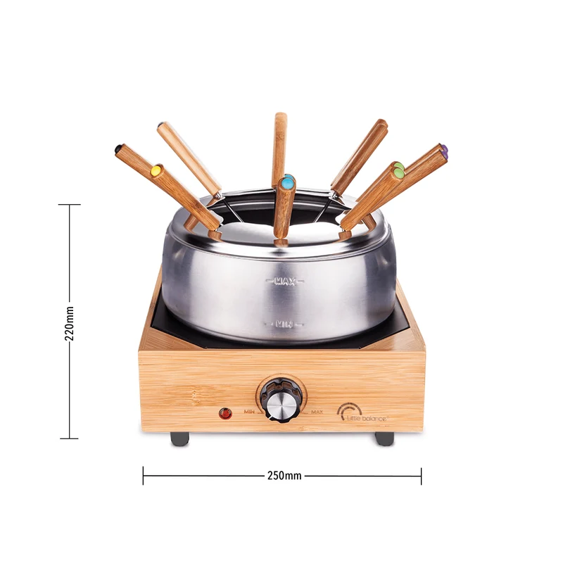 Appareil à Fondue, Wood 8, Bois