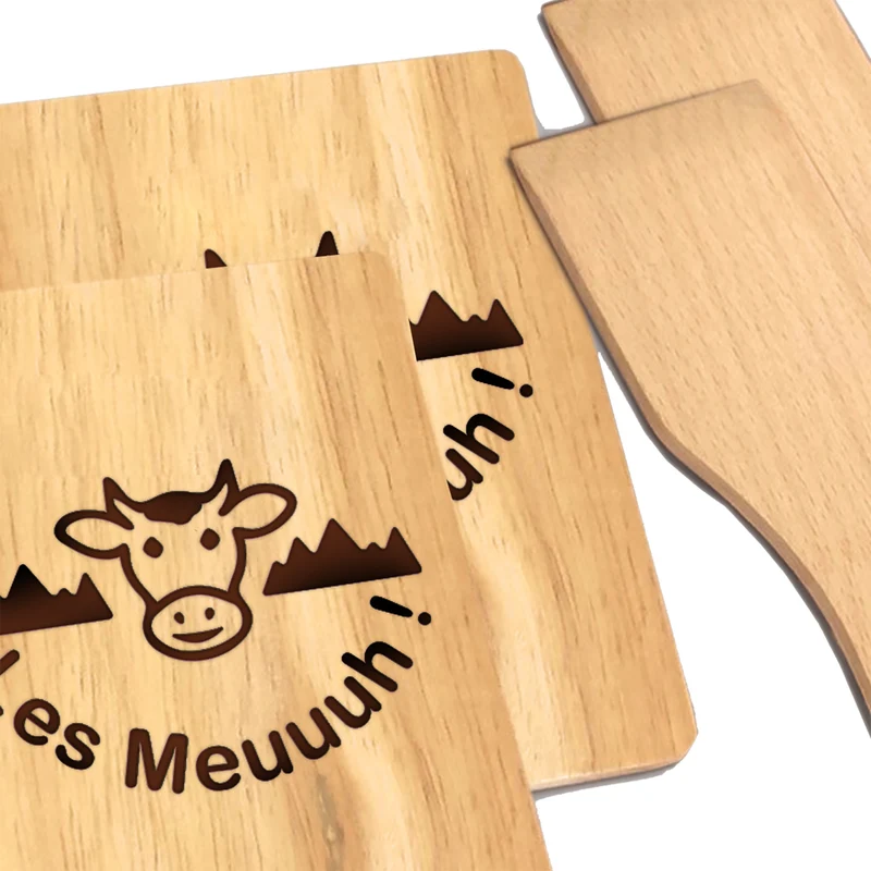 Set raclette Les Meuuuh, Wood 4