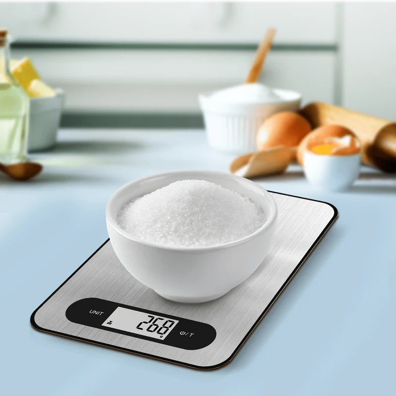 Balance de cuisine, Slim Inox USB, Sans pile
