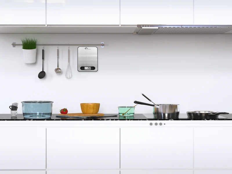 Balance de cuisine, Slim Inox USB, Sans pile