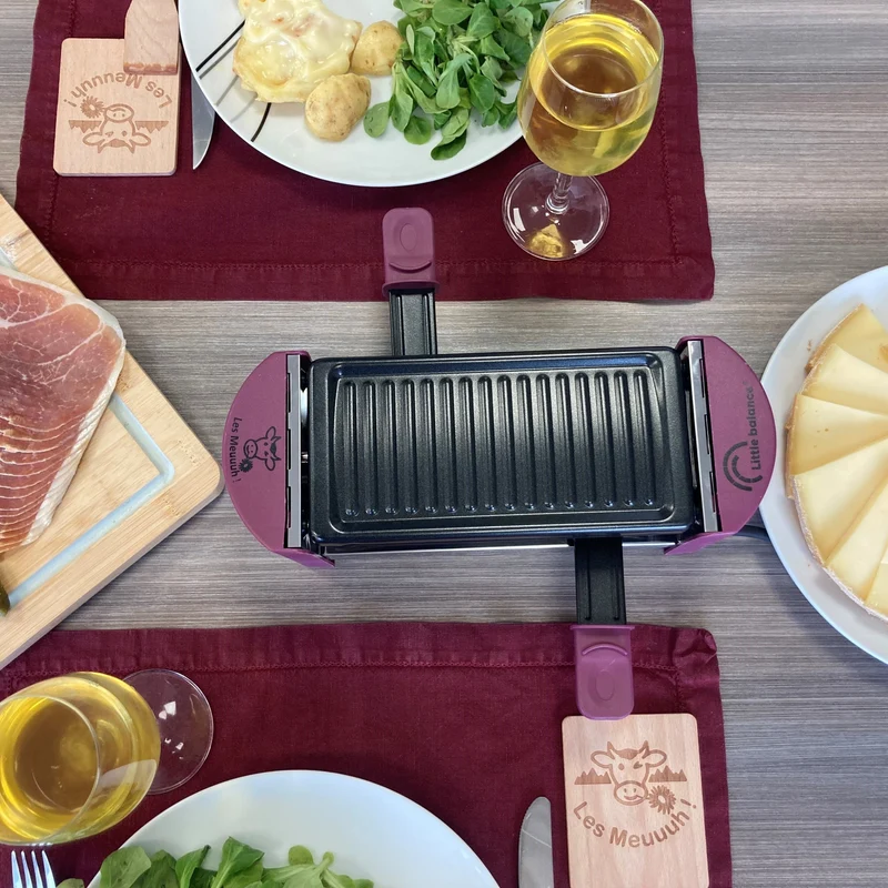 Appareil à Raclette, Meuuuh Duo, Prune