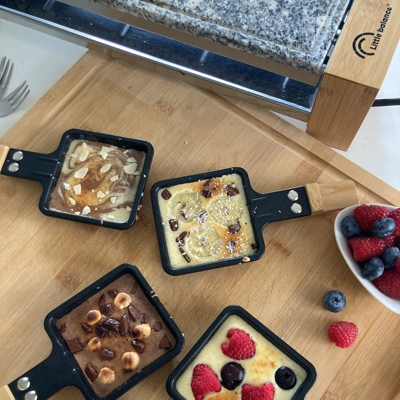 Appareil à Raclette, Meuuuh 4, Pierre à cuire & Bois