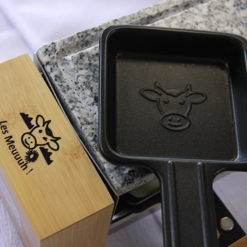 Appareil à Raclette, Meuuuh Duo, Bois