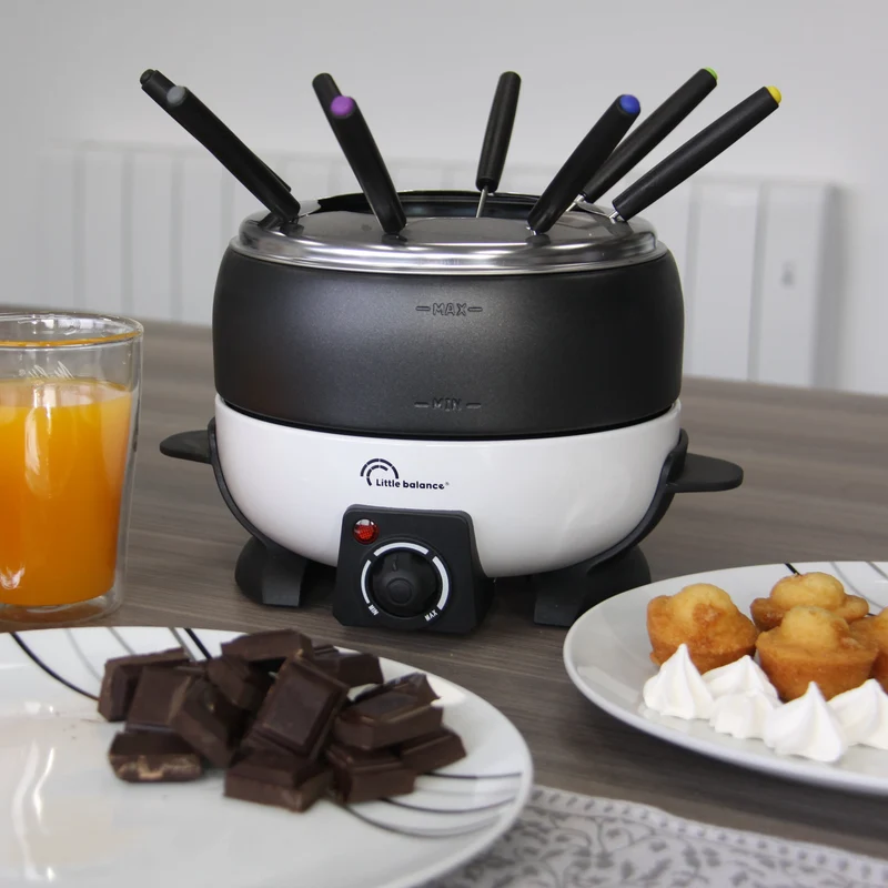 Appareil à Fondue, Happy Fondue 8, Blanc
