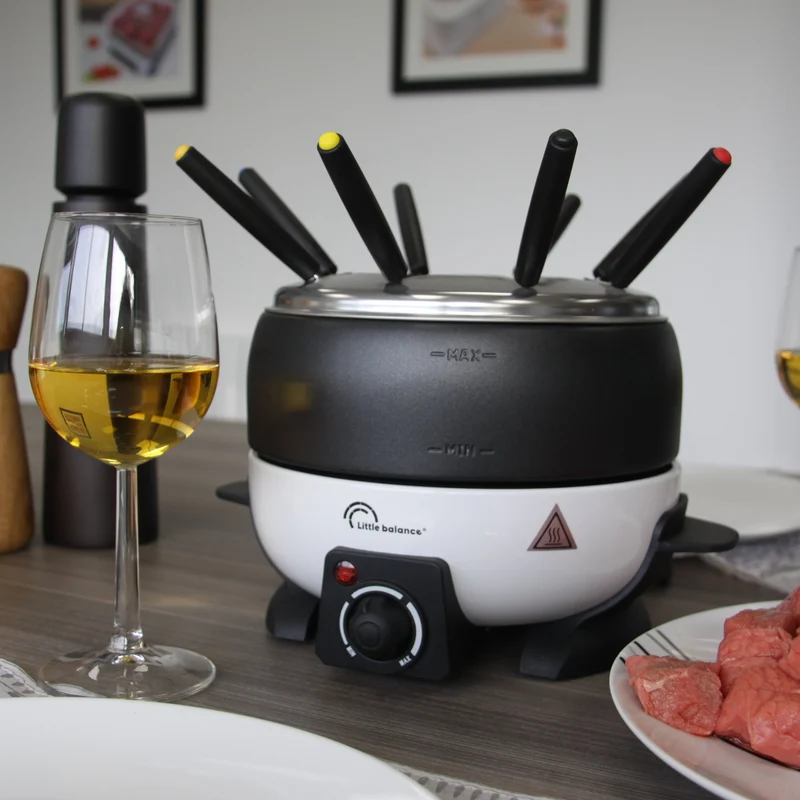 Appareil à Fondue, Happy Fondue 8, Blanc