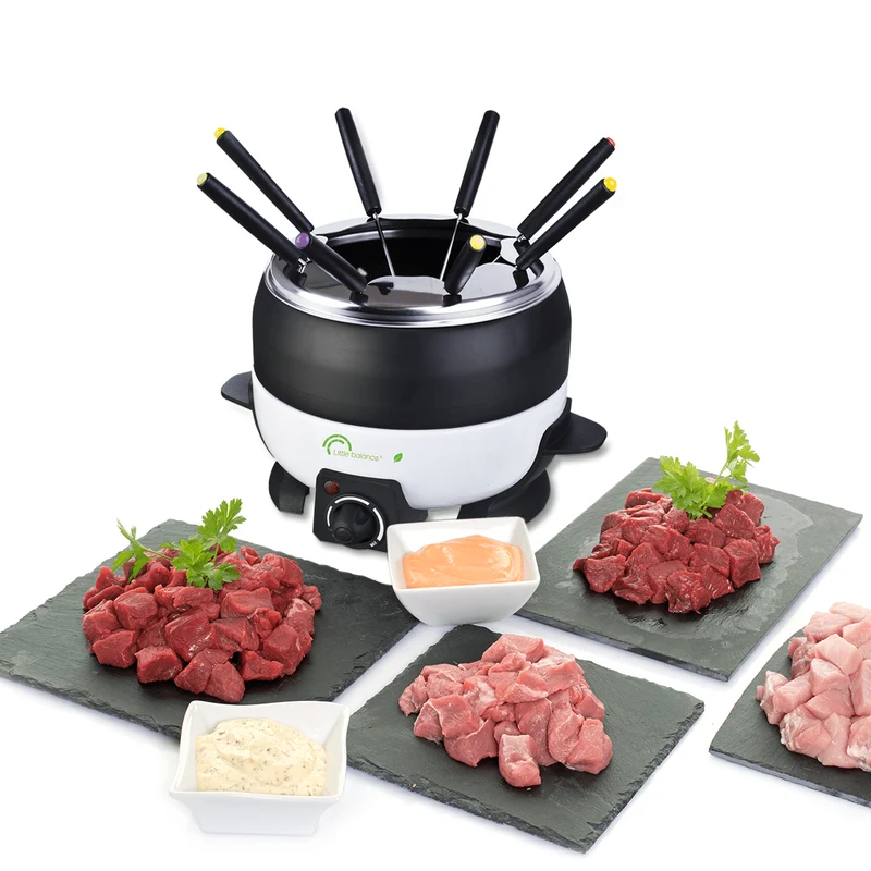 Appareil à Fondue, Happy Fondue 8, Blanc