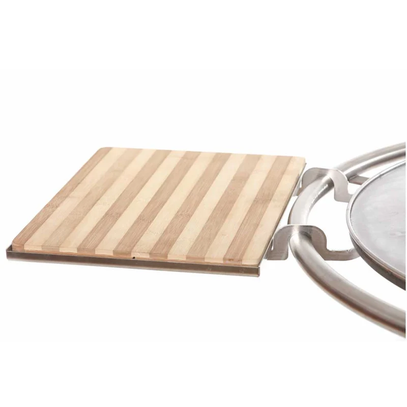 Support plancha à découper pour brasero barbecue plancha - PLANCHA TONIO