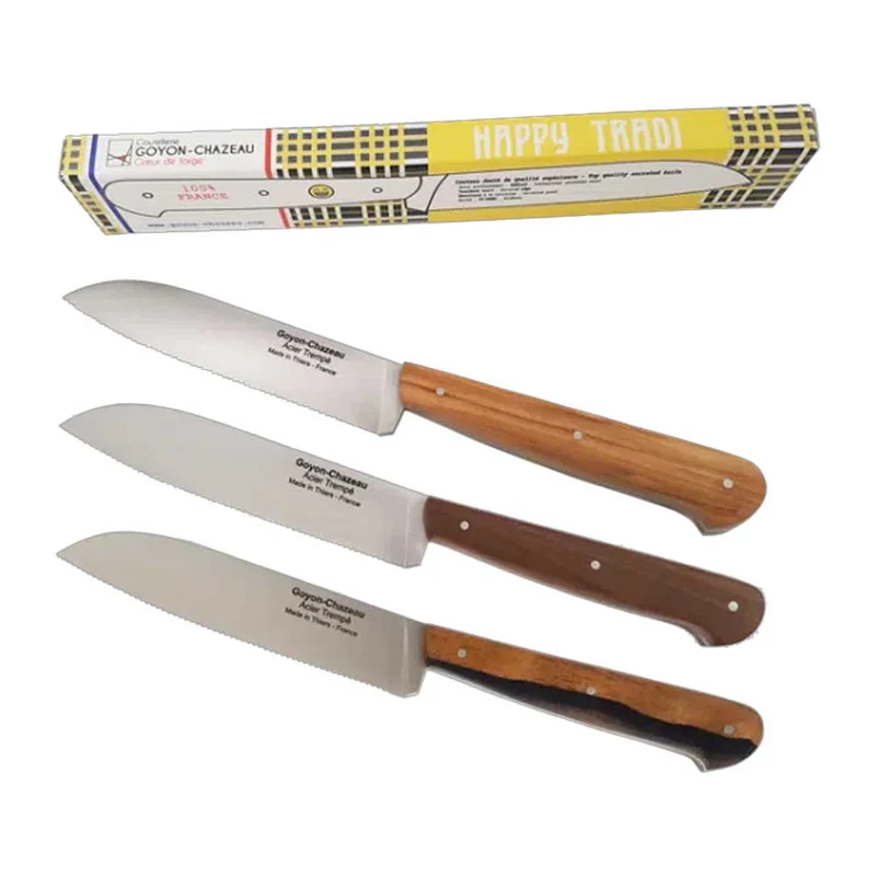 Couteau de Chef HAPPY TRADI Ebène - GOYON-CHAZEAU