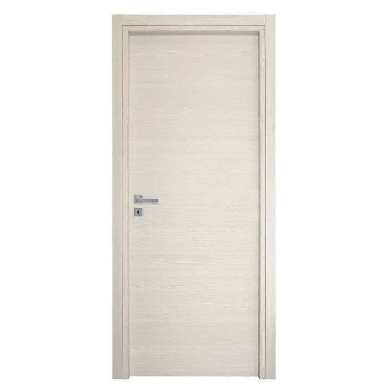 Porta battente TUA modello A colore quarzo 80x210 cm