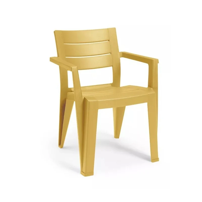 Keter Julie chaise jaune 61,5x58,5x79 h