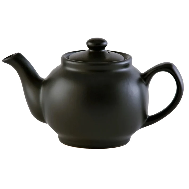 Théière en grès noir mat 6 tasses – Price & Kensington