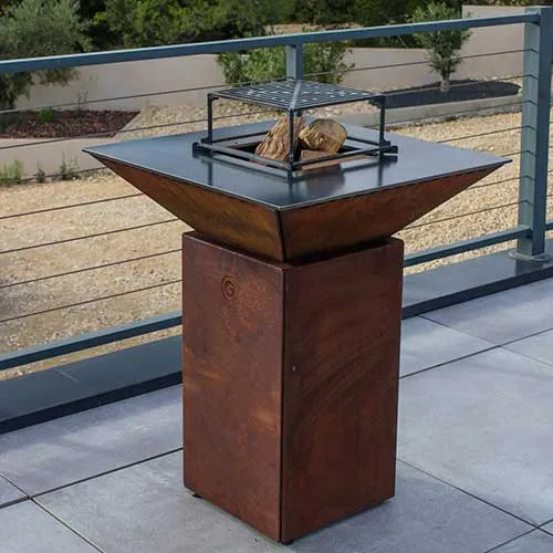 Pack Printemps Brasero Cévenol CORTEN - GRILL CHIC