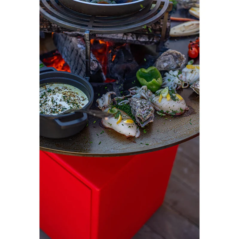 Brasero Classique 83 x 90 cm ALU Double Cuve - GRILL CHIC