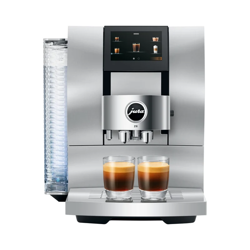 Machine à café automatique Z10 Aluminium blanche - JURA