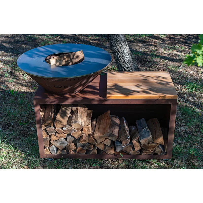 Brasero Traditionnel 100 x 90 cm CORTEN - GRILL CHIC