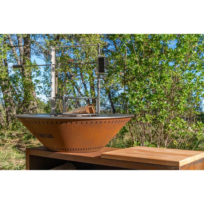 Brasero Traditionnel 100 x 90 cm CORTEN - GRILL CHIC