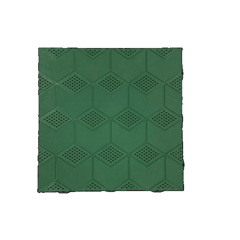 Piastrella snap design verde 38x38