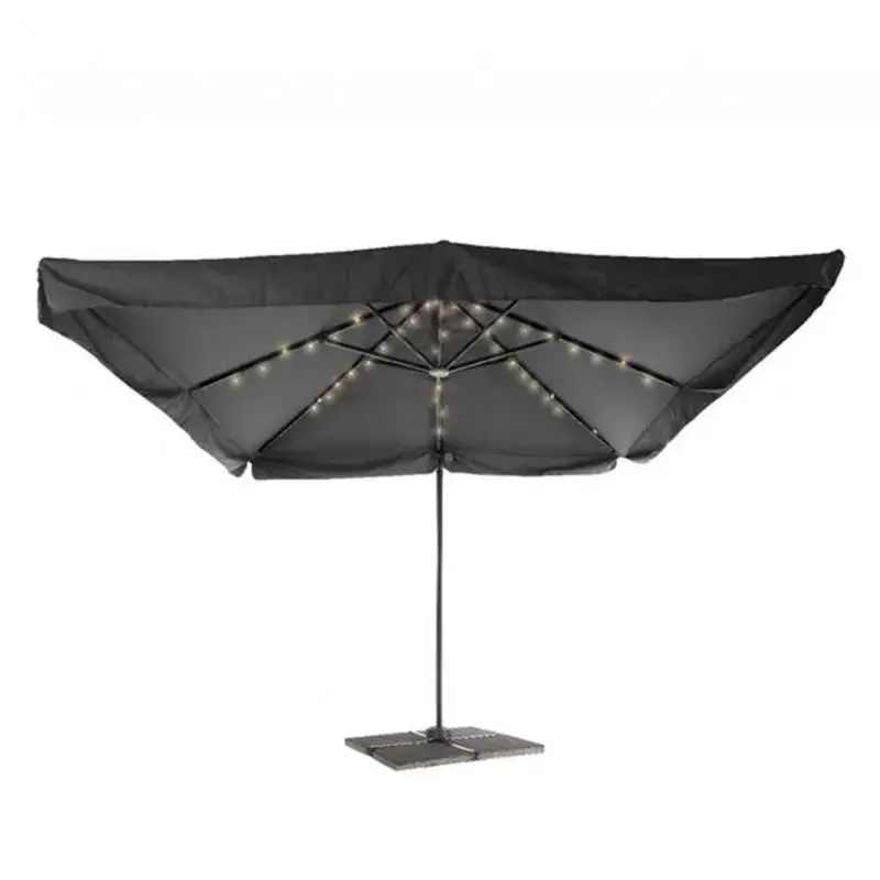 Luci solari per ombrellone da esterno 72 LED luce calda Ø 120 cm
