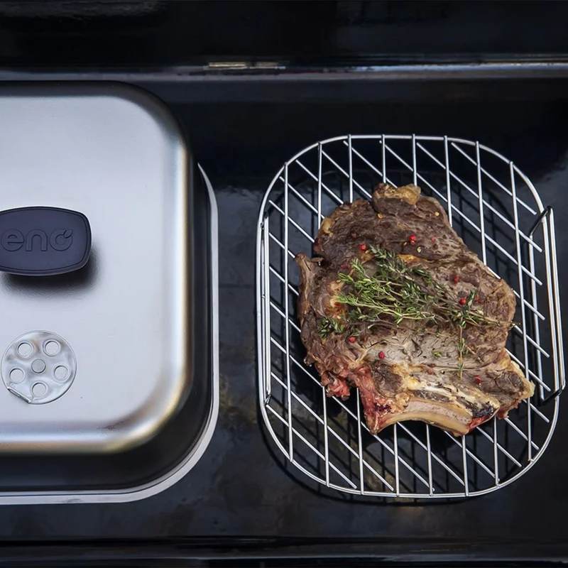 Grille de cuisson indirecte en inox 29 cm - ENO