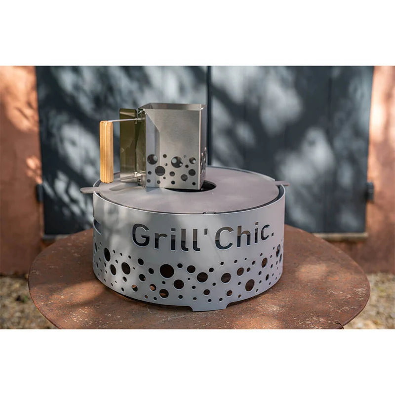 P'tit Grill Braséro de Table Aluminium - GRILL CHIC