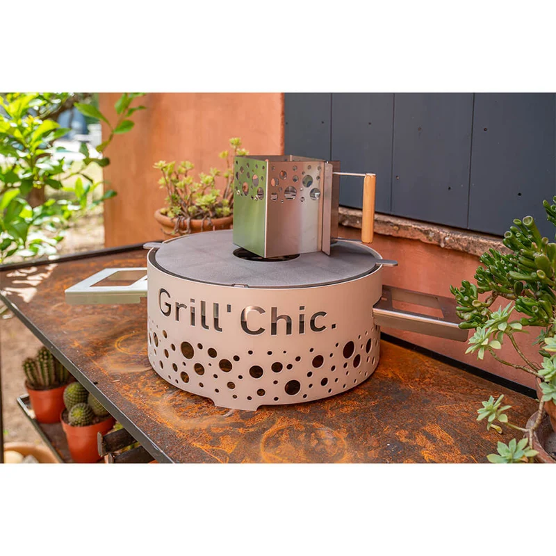 P'tit Grill Braséro de Table Aluminium - GRILL CHIC