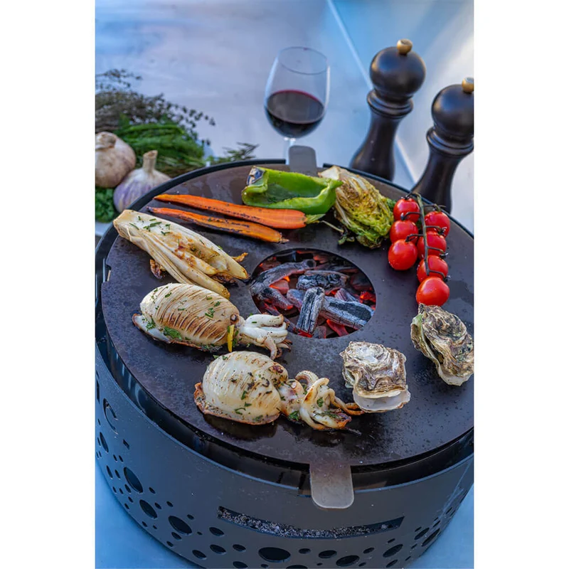 P'tit Grill Braséro de Table Aluminium - GRILL CHIC