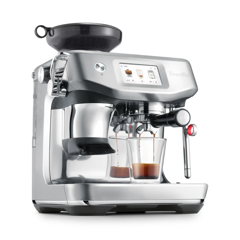 Machine à café automatique Barista Touch™ Impress acier inoxydable brossé – Breville