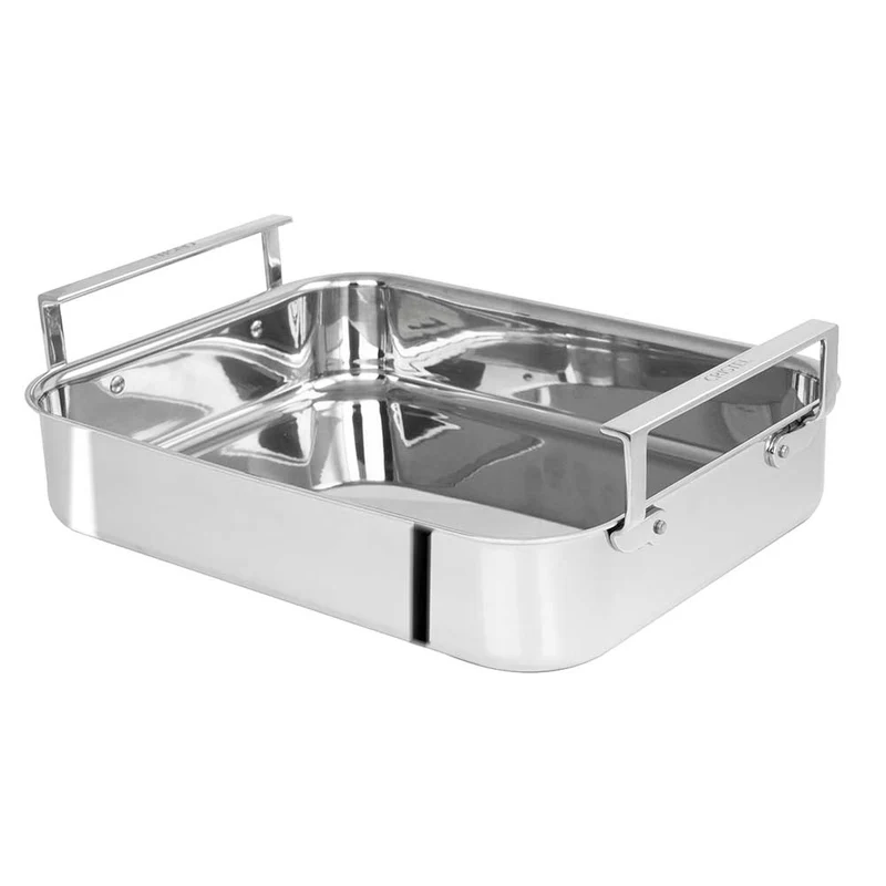 Plat à Four Inox 40 cm - CRISTEL