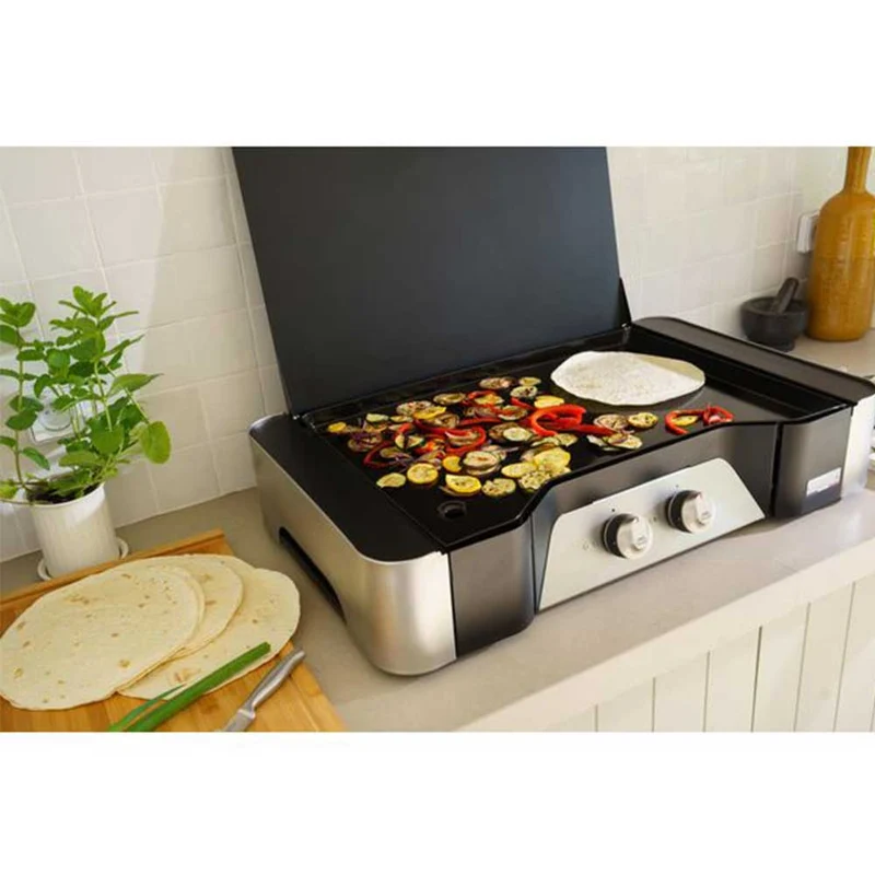 Plancha EXCLUSIVE Electrique 260 avec Couvercle OFFERT - LE MARQUIER