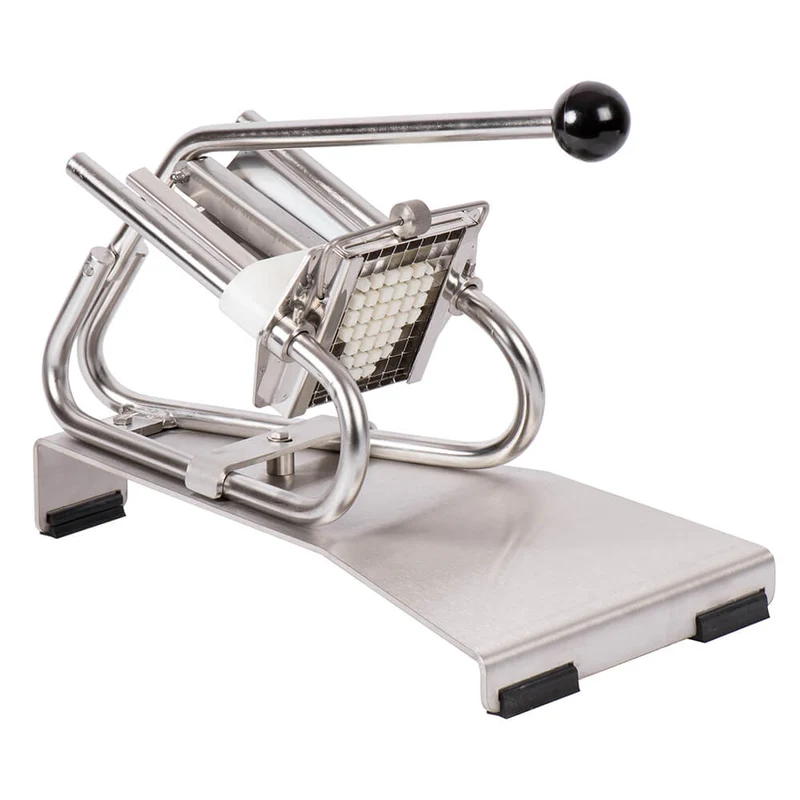 Coupe-Frites Professionnel inox - couteau inox + poussoir 6 mm - Louis Tellier