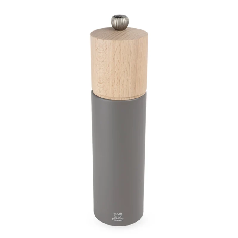 Moulin à poivre manuel en bois de hêtre Boréal gris 21 cm – Peugeot