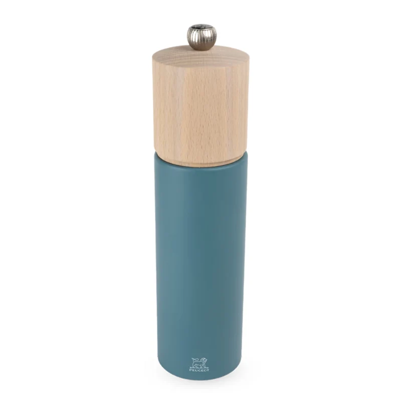 Moulin à poivre manuel en bois de hêtre Boréal bleu céleste 21 cm – Peugeot