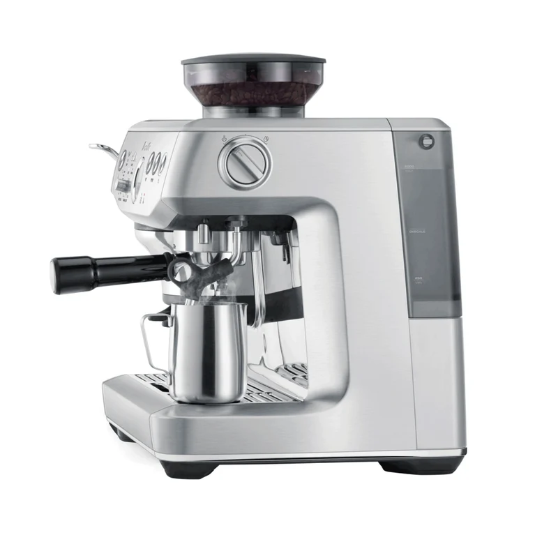 Machine à café manuelle Barista Express® Impress acier inoxydable brossé – Breville