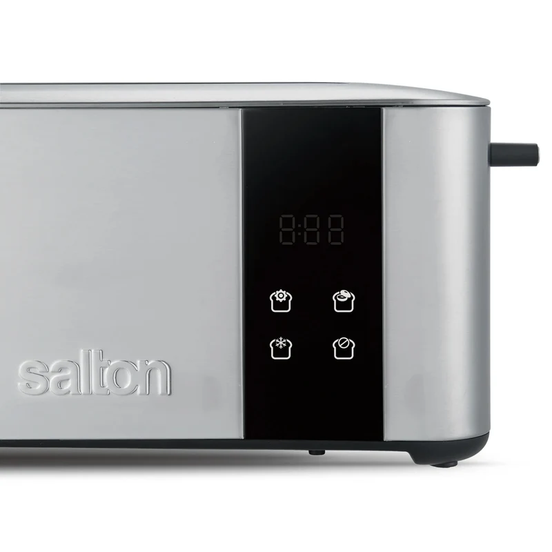 Grille-pain numérique en acier inoxydable 2 tranches – Salton