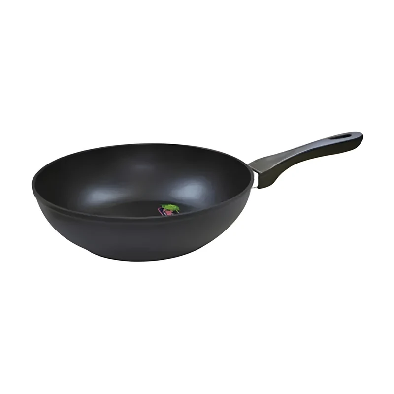 Wok antiadhésif Titanium Green Series 32 cm - Strauss